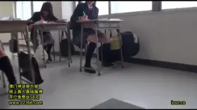 Student shows off her panties