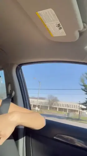 Trying to cause an accident 😈