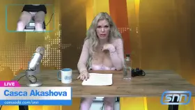 News anchor can't talk normally after cumming