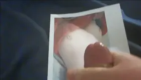 Drops of cum dancing in slow motion