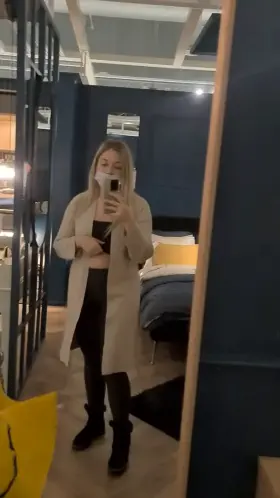 I got caught on my trip to IKEA today but I will do it again! My teen titties deserve to be shown to the world! FREEDOM FOR BOOBIES