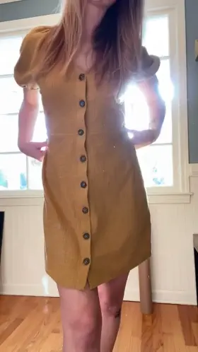 Showing myself off in my favorite dress