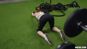 Caught Masturbating In The Shower After Boob Popped Out