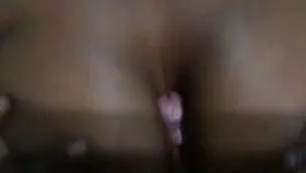 Wife showing what she can do with her hangers