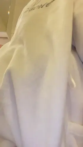 Bending over to give you the best view ever