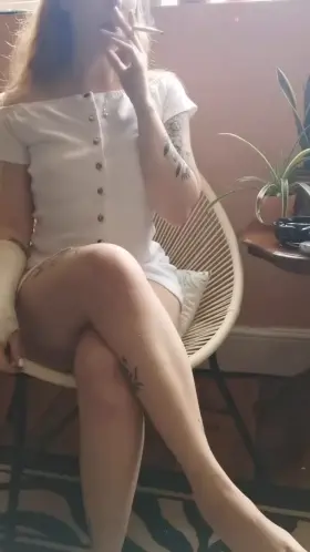 I love to smoke and strip! do you enjoy watching me?