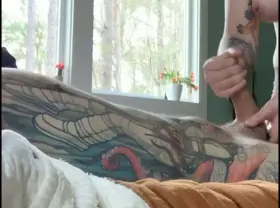 Making a thick cock cum