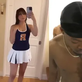 The last thing your girlfriend Neekolul sends you before she gets gangbanged by the black sports team