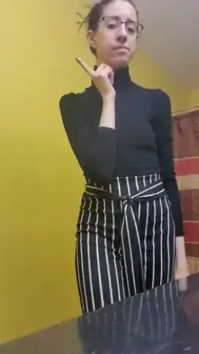 I got to play secretary for a friend today. How's my outfit?