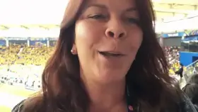 Massively fertile Swedish reporter & naughty hot sex-goddess Jennifer Wegerup can romantically make new beautiful precious fine children with her fabulous delicious huge mommy-tits.