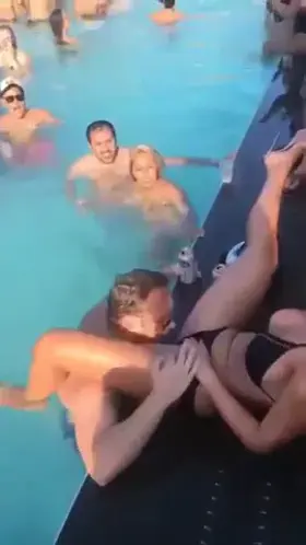 Pool party slut.