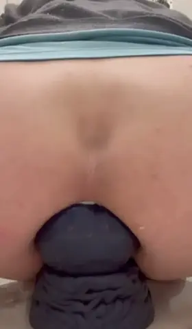 Taking a Knot up my Backdoor :P