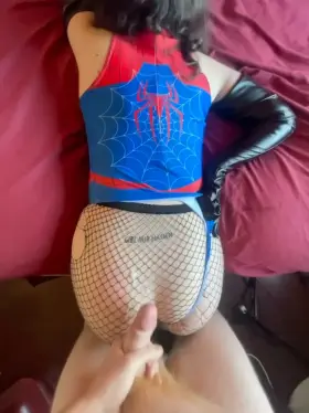Where would YOU shoot your web on me as Spider-Girl?🕷🕸