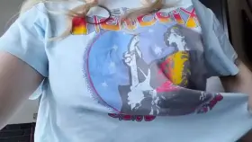 Just stopping by to show you my huge mom tits.