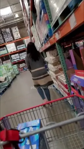 My very first flash in public. I was so nervous