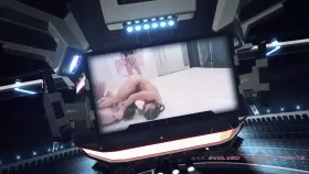 Ruckus wrestles Daisy Ducati in a No Holes Barred, Prison Rules Match