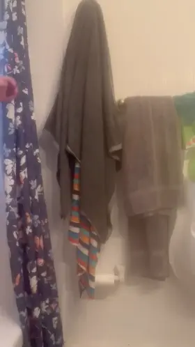 Would you help me dry off? Or help with something else?