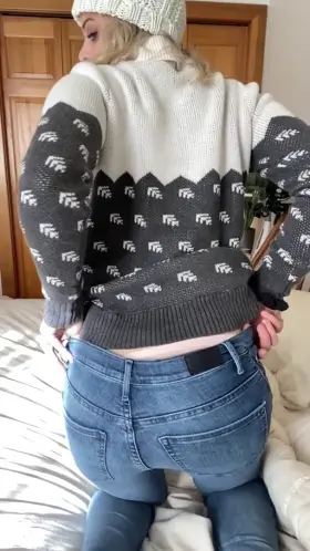 What’s hiding beneath these jeans?