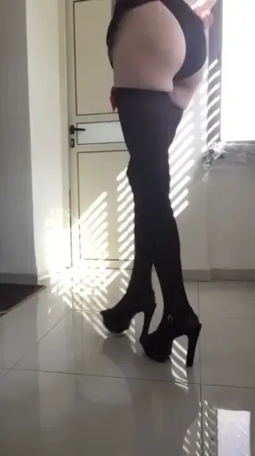 Do you find my legs sexy in stockings and heels? [F]