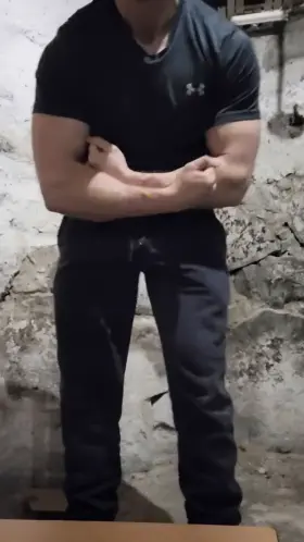 Hard and horny after a hard workout, had to cum hard too [27]