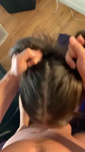 Grab my pigtails and fuck my mouth (OC)