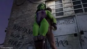 She-Hulk thighjob (Nappana) [Marvel]