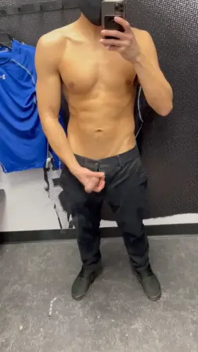 Can you hear the others trying on their clothes?