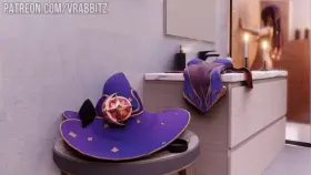 Genshin Impact - Mona Enjoying Her New Toy ♥‿♥