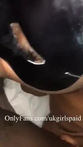 I shoved my dick all the way down her throat. Things got real rough & nasty with this girl from twitter