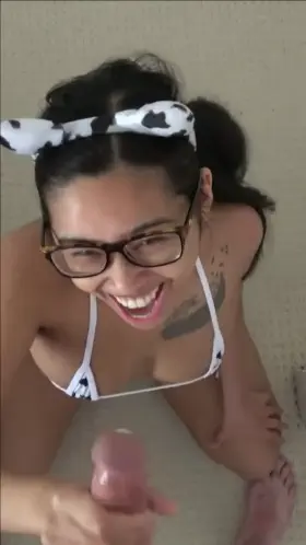 Hot Asian Gets a Facial