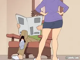 Mitsuki and Masaru Bakugo spending some quality time (Suoiresnu) [My Hero Academia]