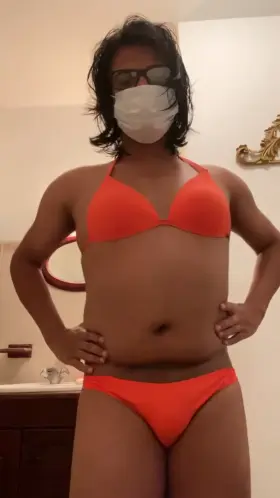 I love to shake my hips in this bikini Porn GIF by sissycdslut