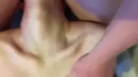 Cute girl throat fucked and tit slapped