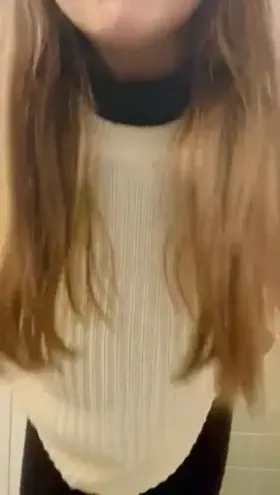 Do you like what I'm hiding under my sweater? 😇