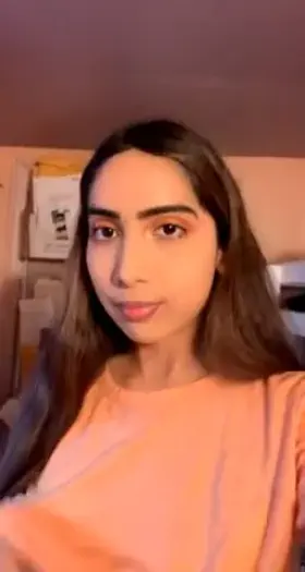 Do you like my small brown tits? ❤️