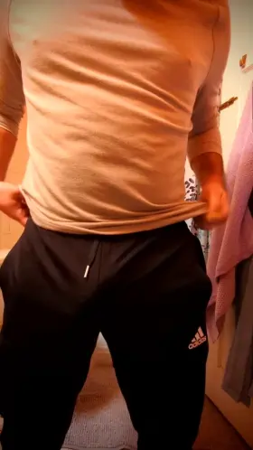 (36) As soon as I get home from my morning workout, I like to raise my heart rate a different way 😈