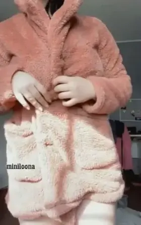 My comfy coat and what’s under my comfy coat