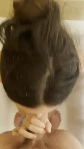 i played with his rubber ducky in my shower today