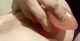 Toying my tight asshole 💖