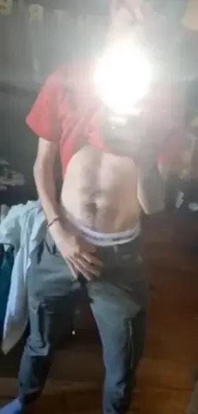 Taking it out after a long day at work.