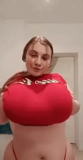 Huge breasts(original video with NAME in the comments)