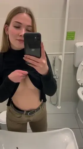 Next time I won’t lock the door while filming something lewd and we’ll see what happens…