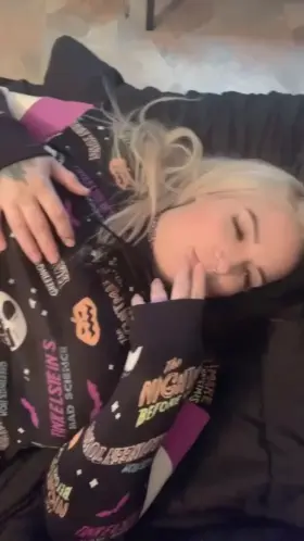 The only Nightmare I'm having before Christmas is trying to clean all the cum off of me🤭