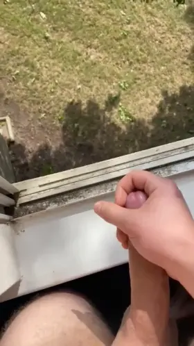 Saying good morning to the neighborhood 😇