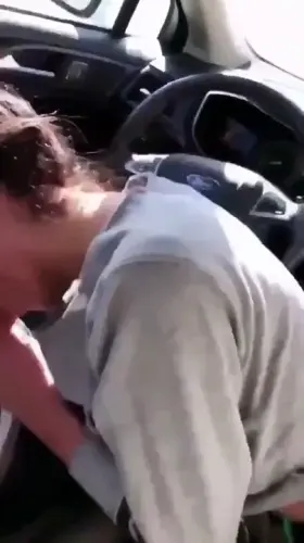 Car blowjob