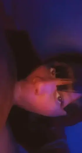 I masturbate his dick with my throat