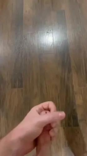 Sometimes you just gotta grab your cock and cum everywhere