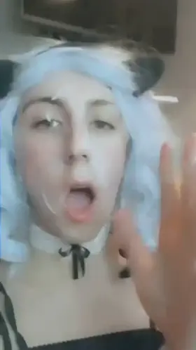 Facials lead to being a slut online for men