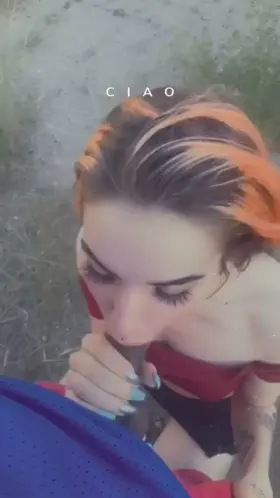 Tinder date gave me a bj during our hike