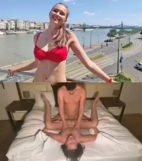 Vacation picture and sextape collage 😎